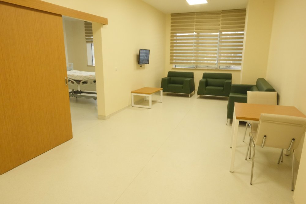 Otel konforunda hastane Sivas'ta hastalara hizmet veriyor