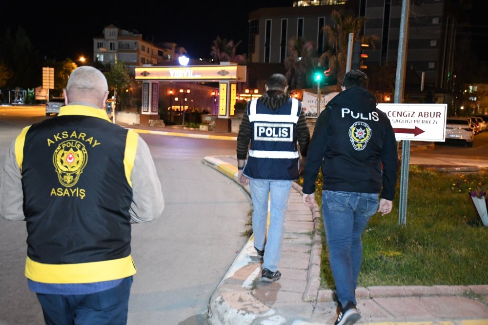 Aksaray’da “Türkiye Huzur ve Güven Uygulaması”