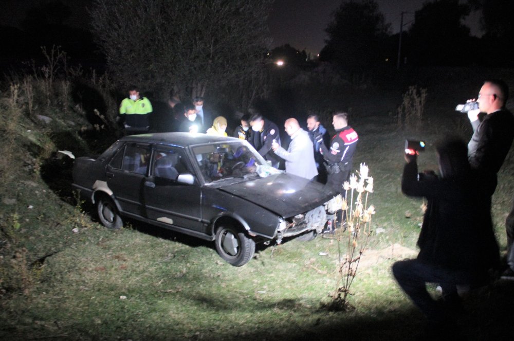 Kütahya'da Polisten Kaçan Sürücü Kaza Sonrası Silahla Vurulmuş Halde Bulundu