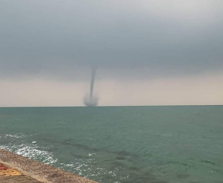 Suudi Arabistan’da su hortumu