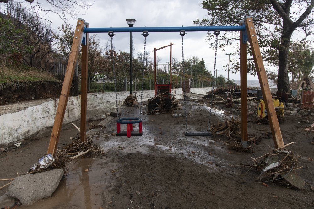 Eğriboz’u sel vurdu