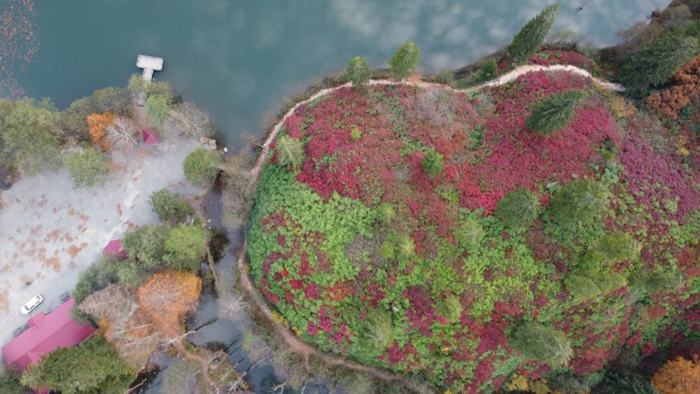 Borçka Karagöl’den sonbahar manzaraları