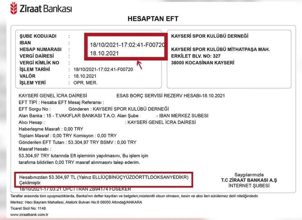 Kayserispor’dan eski menajer açıklaması