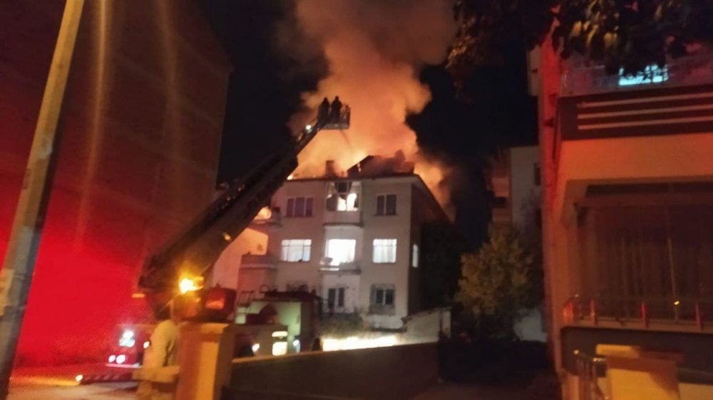 Çorum’da korkutan yangın