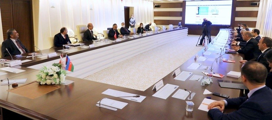 Azerbaycan Eğitim Bakanı Amrullayev’den YÖK Başkanı Özvar’a ziyaret