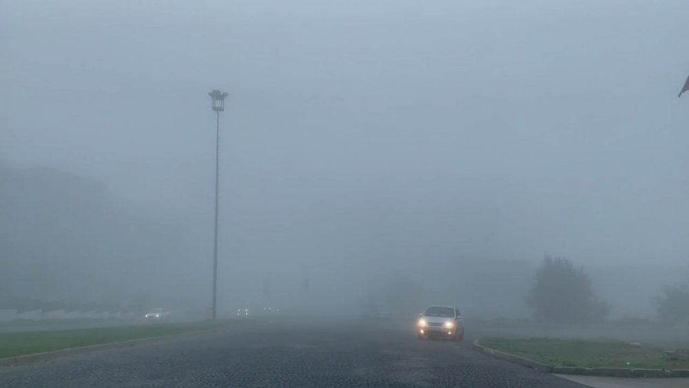 Bursa’da sabah saatlerinde yoğun sis etkili oldu