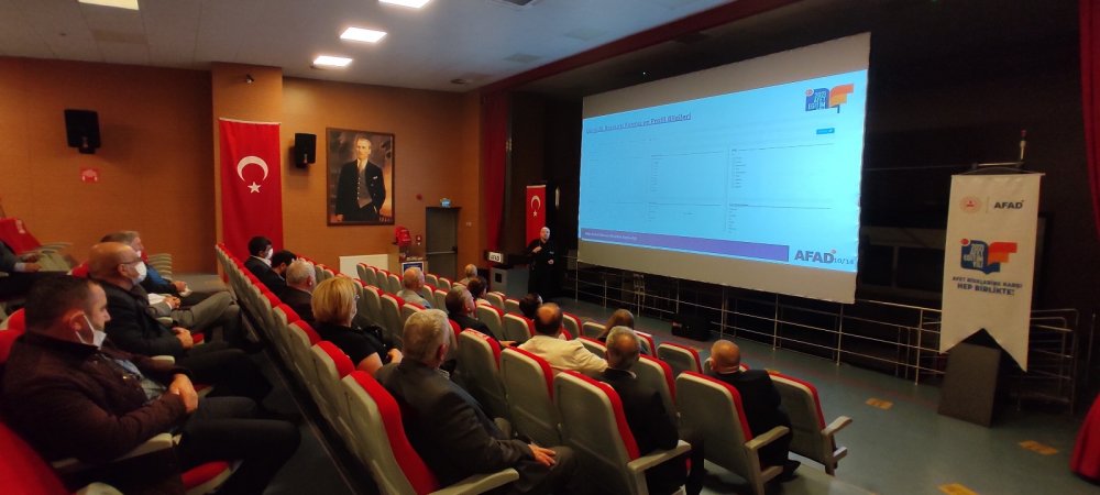 AFAD’dan İstanbul’daki muhtarlara eğitim