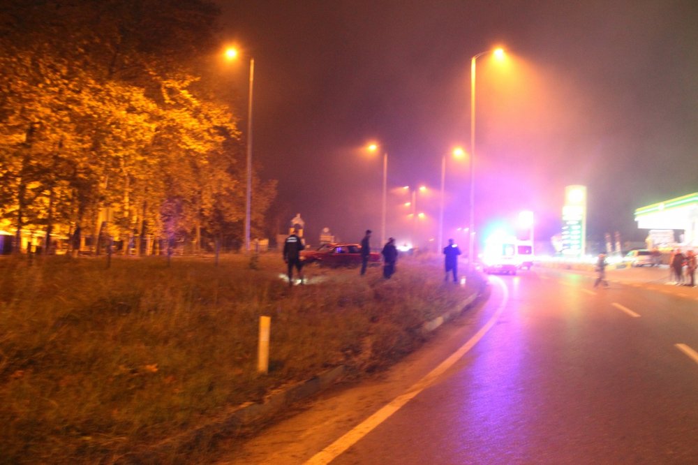 Polisin ’dur’ ihtarına uymayan otomobil takla attı: 2 yaralı