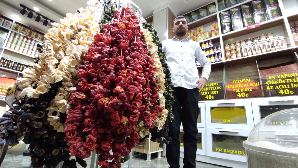 Kışlık Kurutmalıklara Yüzde 60 Zam geldi