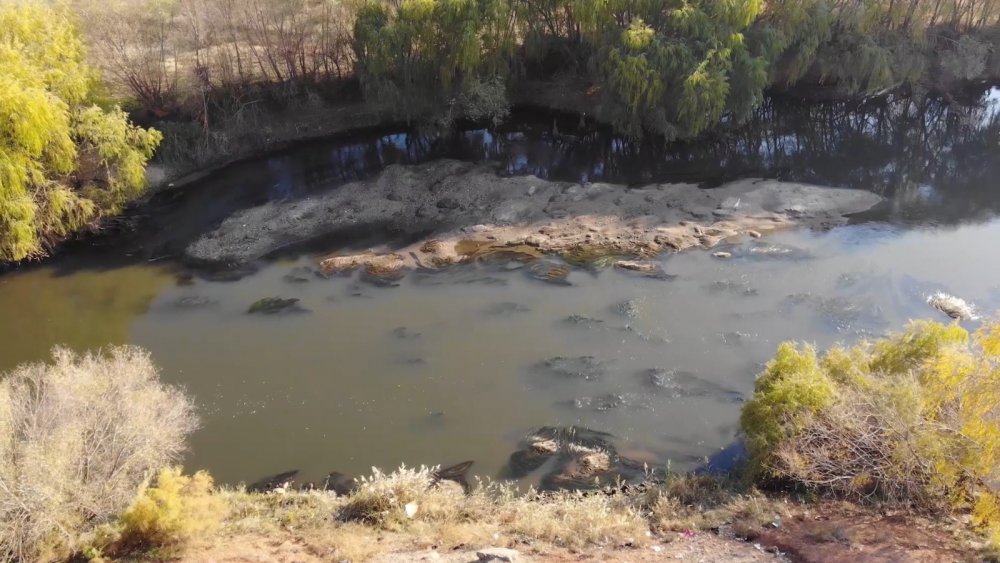 Türkiye’nin en uzun nehri Kızılırmak alarm veriyor: Su seviyesi azaldı, adacıklar ortaya çıktı
