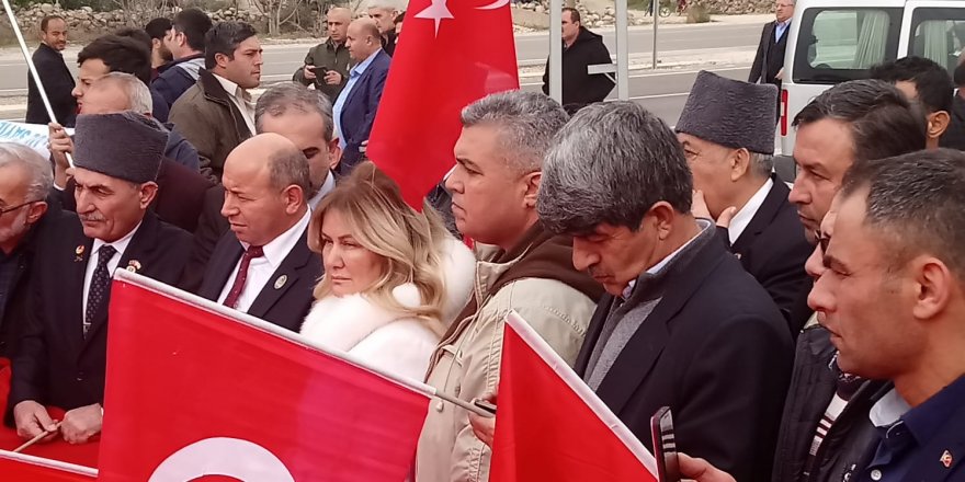 Şehit ve Gazi yakınları Afrinde